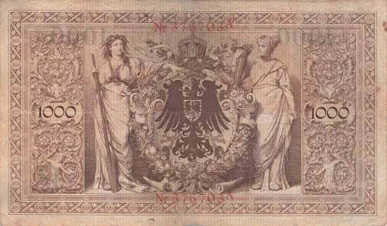 1000 Mark 1909 P/A ro.39